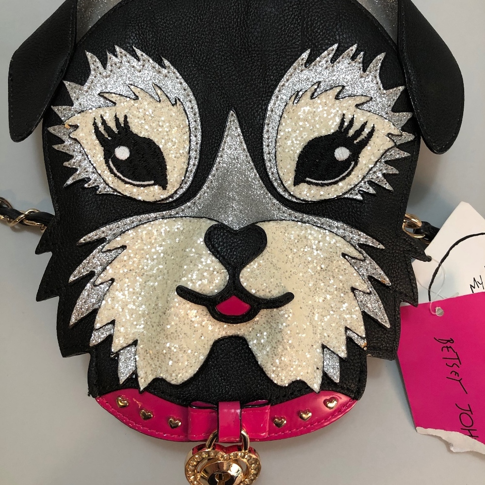Betsey Johnson Schnauzer Purse Never been used